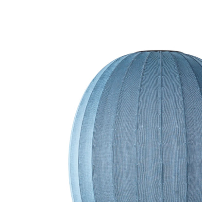 Made by Hand Knit-Wit Golvlampa 65 Hög Oval Mellan, Blå Sten