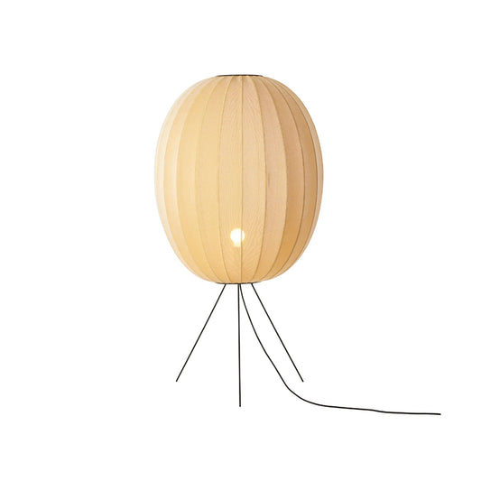 Made by Hand Knit-Wit Golvlampa 65 Hög Oval Mellan, Sunrise