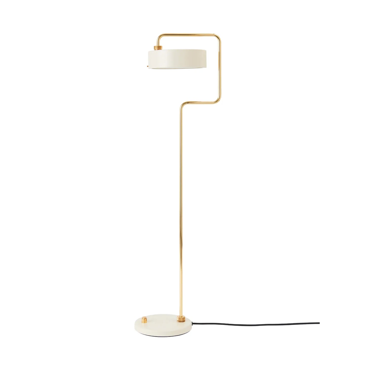Made by Hand Petite Machine Golvlampa, Oystervit