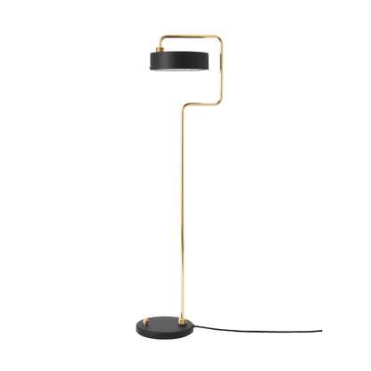 Made by Hand Petite Machine Golvlampa, djupsvart