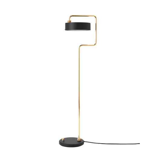 Made by Hand Petite Machine Golvlampa, djupsvart