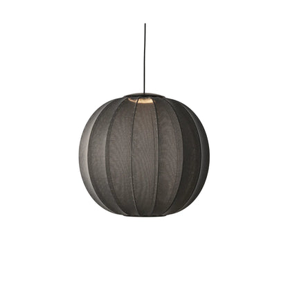 Made by Hand Knit-Wit Taklampa 60 Rund LED, Svart