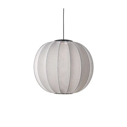 Made by Hand Knit-Wit Taklampa 60 Rund LED, Silver