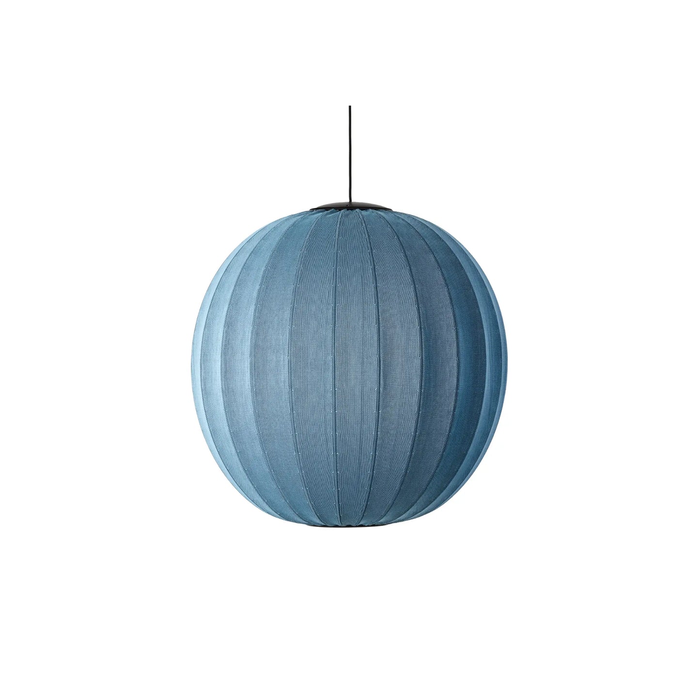 Made by Hand Knit-Wit Taklampa 75 Rund LED, Blå Sten