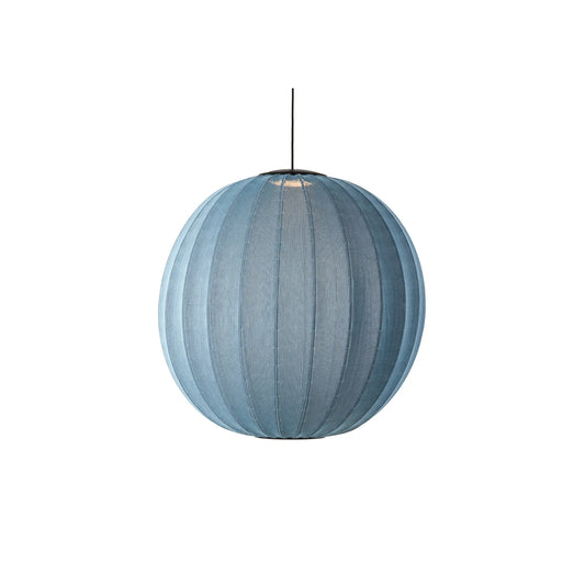 Made by Hand Knit-Wit Taklampa 75 Rund LED, Blå Sten