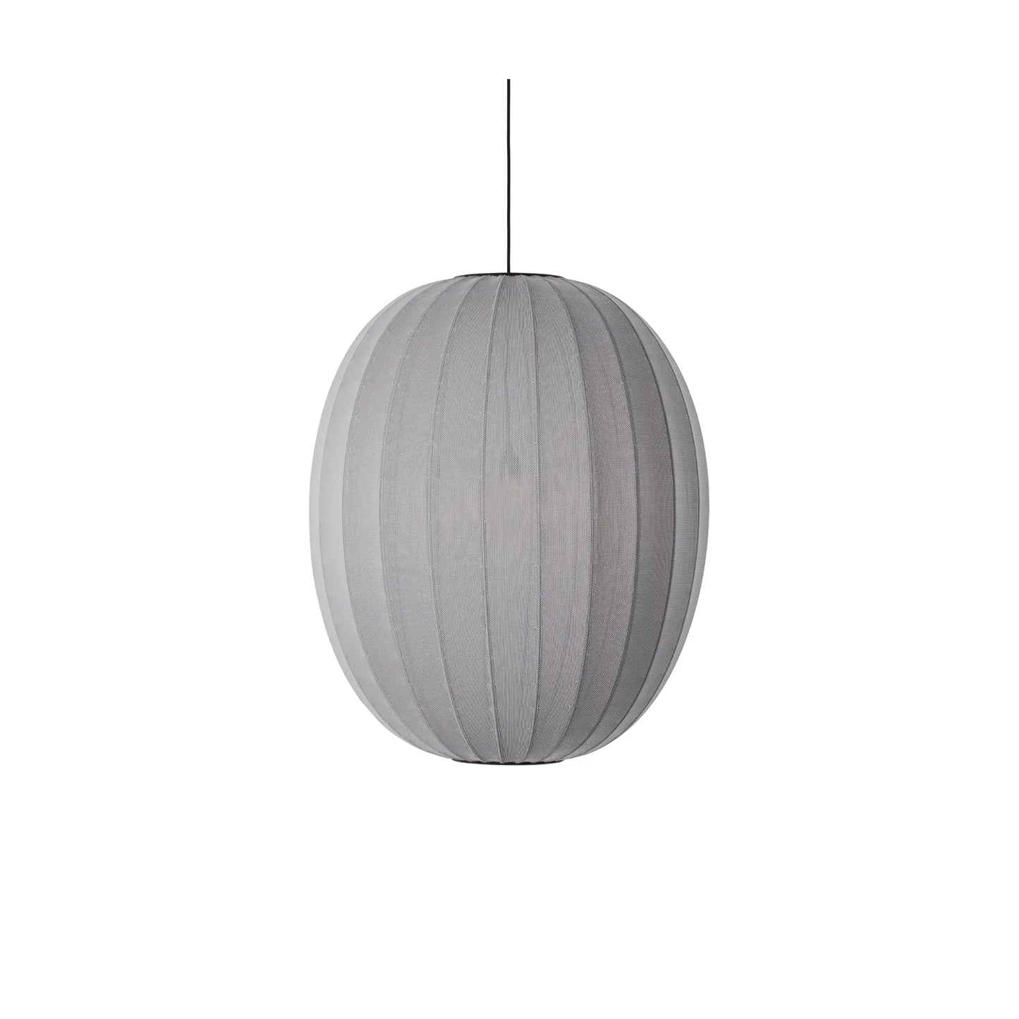 Made by Hand Knit-Wit Taklampa 65 Hög Oval, Silver