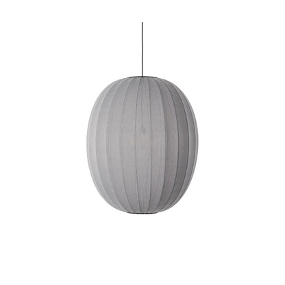 Made by Hand Knit-Wit Taklampa 65 Hög Oval, Silver