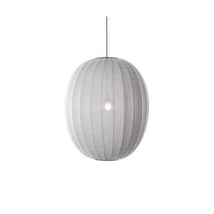 Made by Hand Knit-Wit Taklampa 65 Hög Oval, Silver