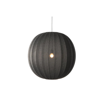 Made by Hand Knit-Wit Taklampa 75 Rund, Svart