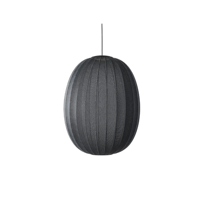 Made by Hand Knit-Wit Taklampa 65 Hög Oval LED, Svart