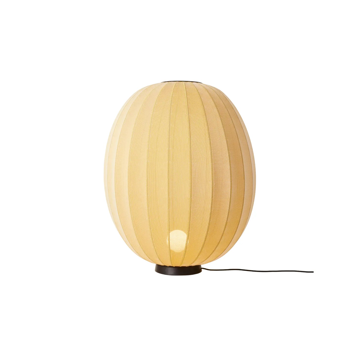 Made by Hand Knit-Wit Golvlampa 65 Hög Oval, Sunrise