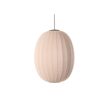 Made by Hand Knit-Wit Taklampa 65 Hög Oval LED, Sandsten