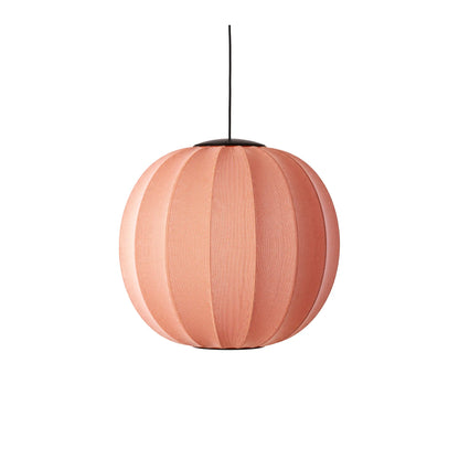 Made by Hand Knit-Wit Taklampa 60 Rund LED, Korall