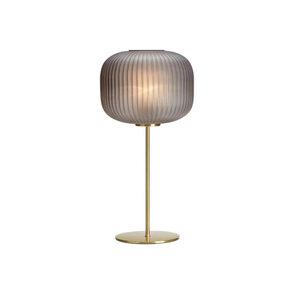 Markslöjd Sober Bordlampa 1 l Borstad, Mässing/Rökfärgad