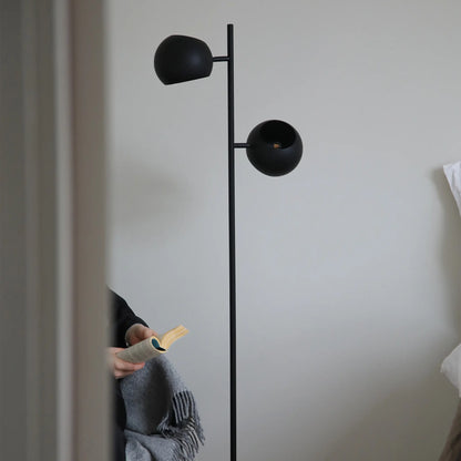 Markslöjd Edgar Golvlampa 2 l, Svart