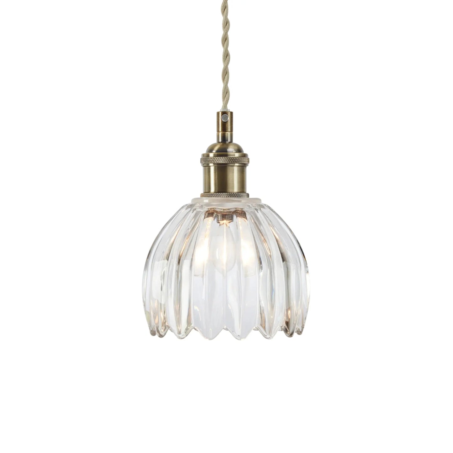 Markslöjd Gota Taklampa, Antik Mässing/Klar