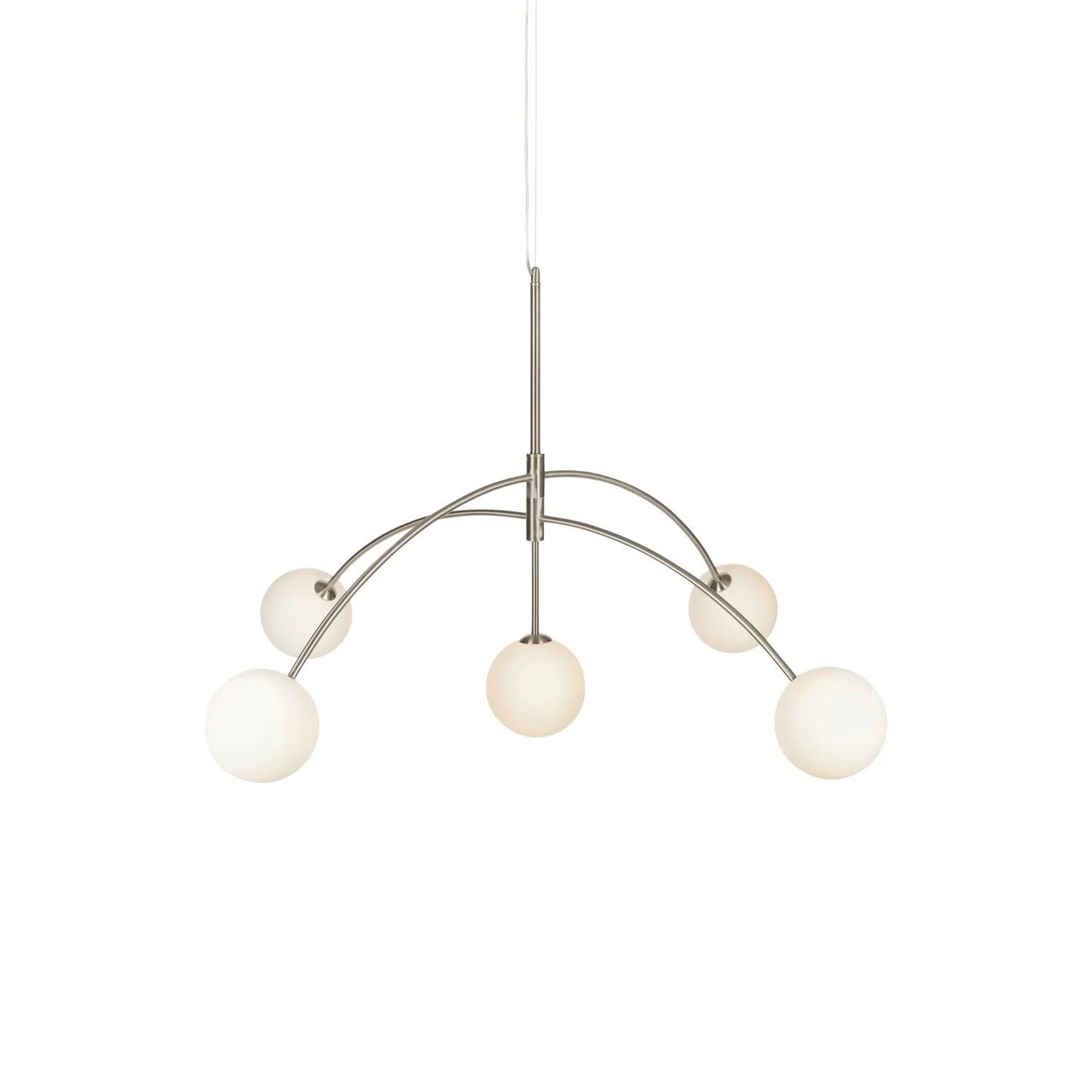 Markslöjd Heaven Taklampa 5 l, Stål/Opal
