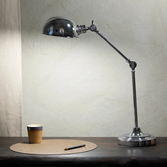 Markslöjd Portland Bordslampa, Krom