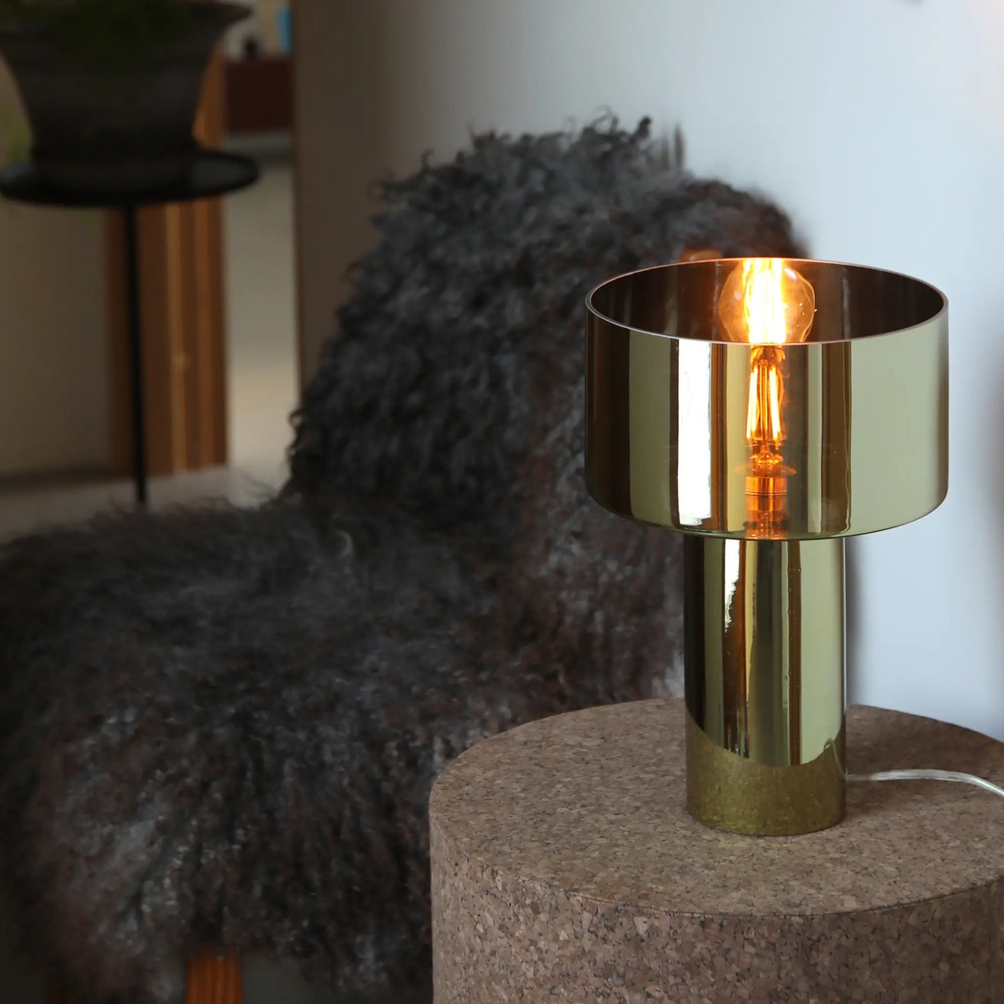 Markslöjd Corin Bordslampa 1 l, Guld