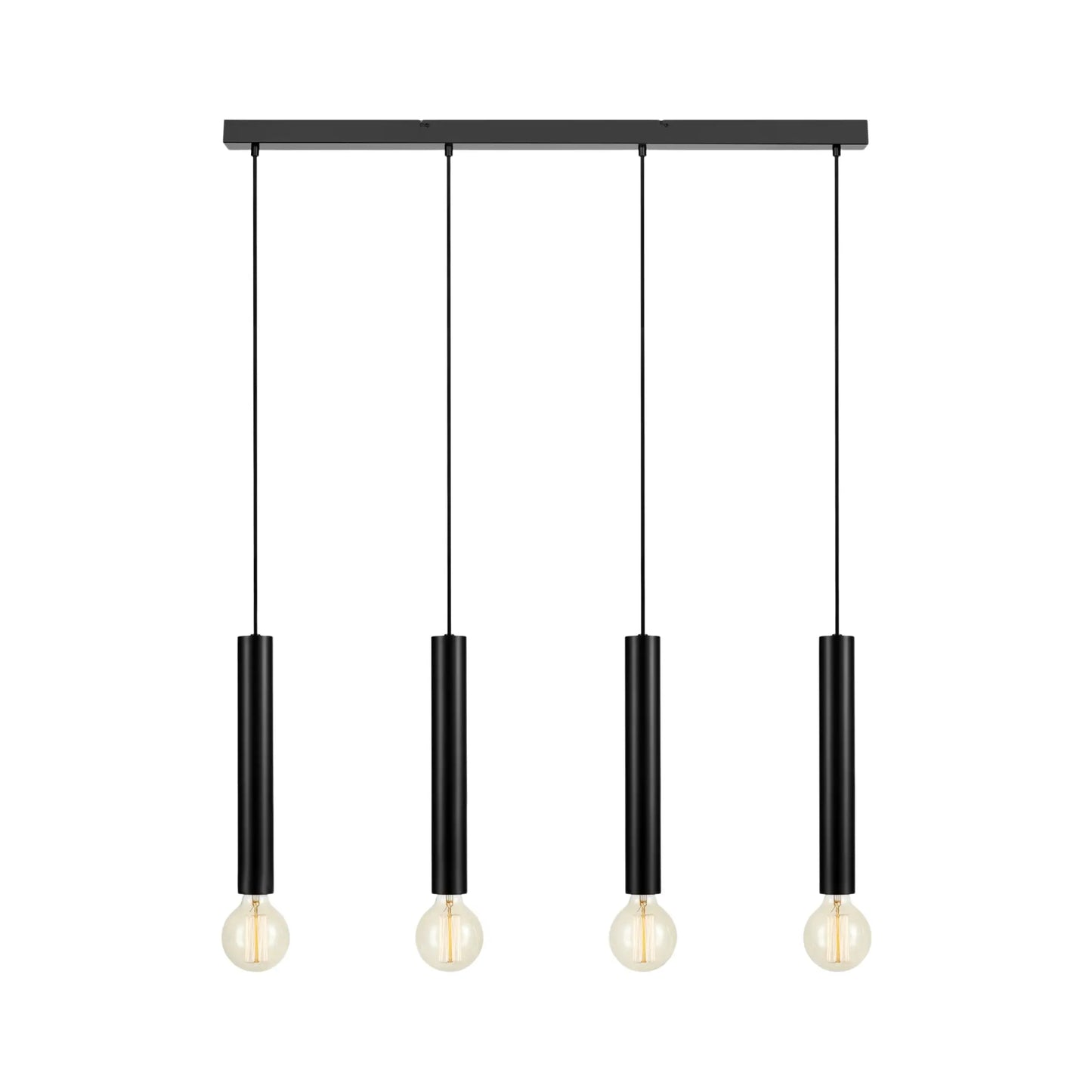 Markslöjd Sencillo Taklampa 4 l, Svart