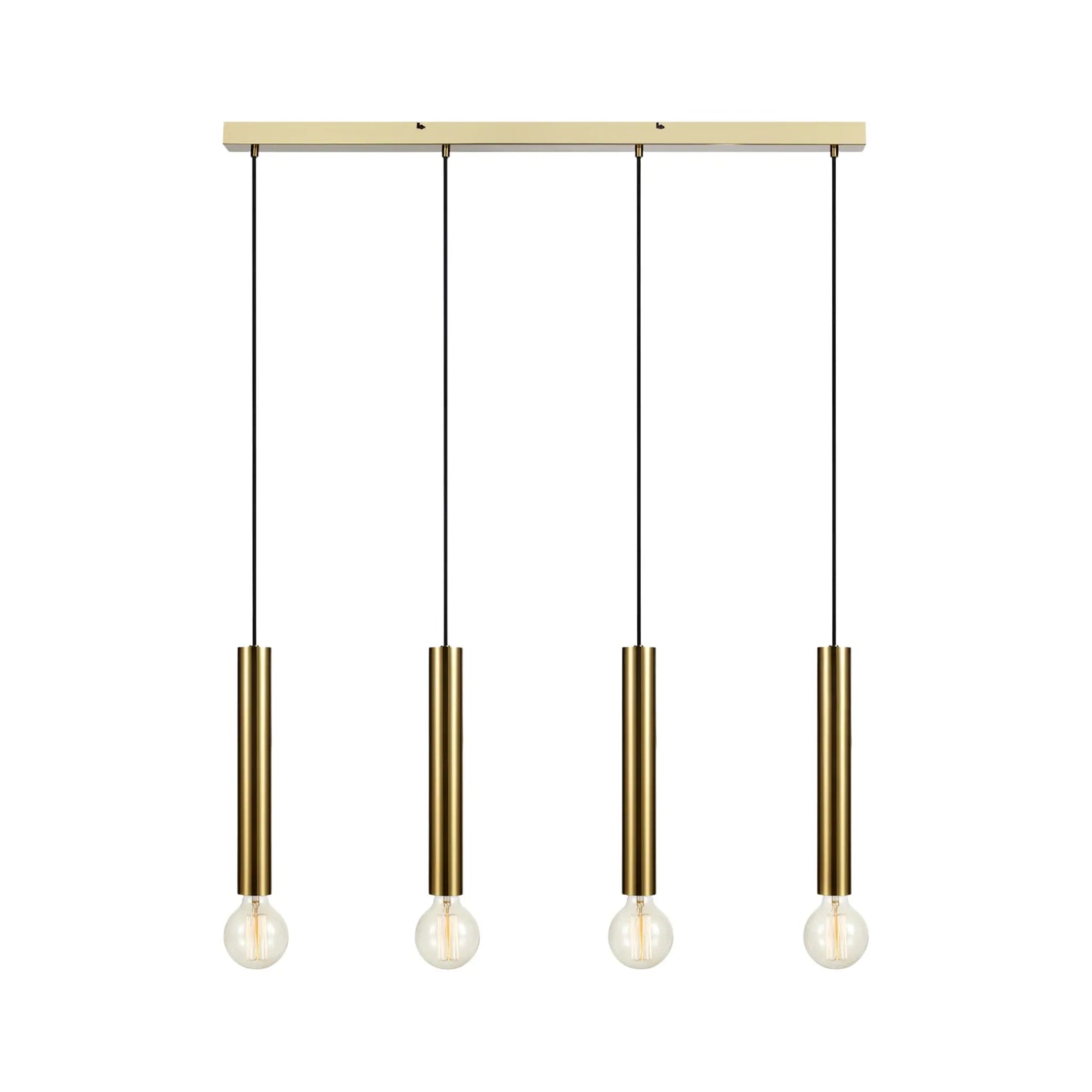 Markslöjd Sencillo Taklampa 4 l, Mässing