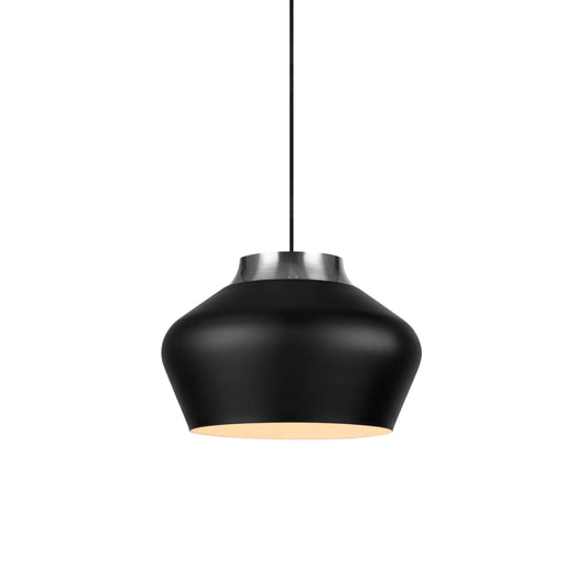 Markslöjd Kom Taklampa 31 cm, Svart/Stål