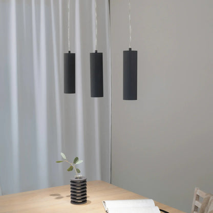 Markslöjd Costilla Taklampa Straight, Mörkgrå