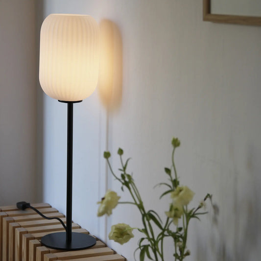 Markslöjd Cava Bordslampa 1 l, Svart/Vit