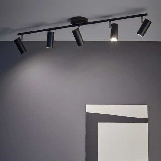 Markslöjd Barcelona Taklampa 5 l, Svart