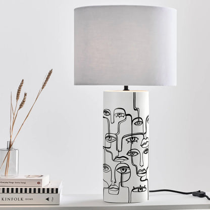 Markslöjd Family Bordslampa 1 l, Vit