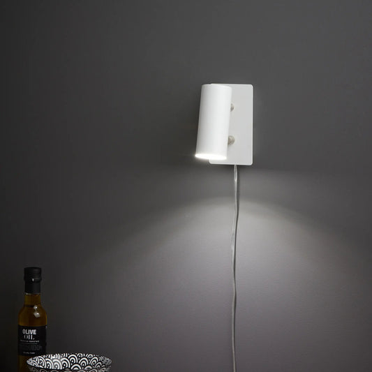 Markslöjd Barcelona Vägglampa 1 l, Vit