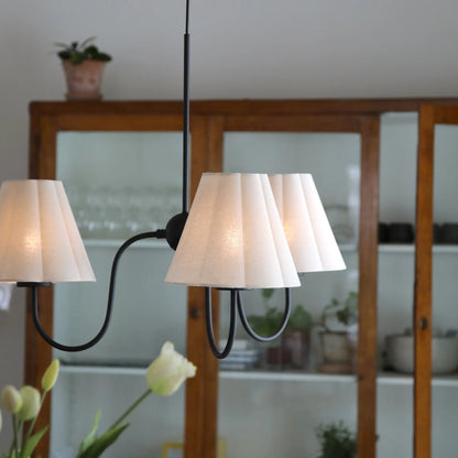 Markslöjd Veya Taklampa 3 l, Svart/Beige