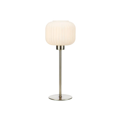 Markslöjd Sober Bordslampa Liten 1 l, Stål/Vit