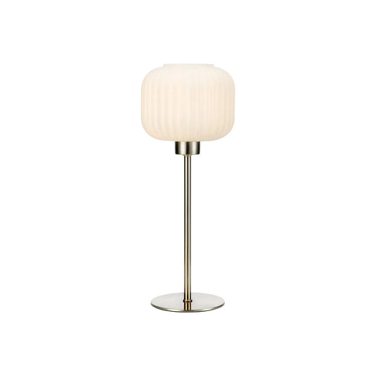 Markslöjd Sober Bordslampa Liten 1 l, Stål/Vit