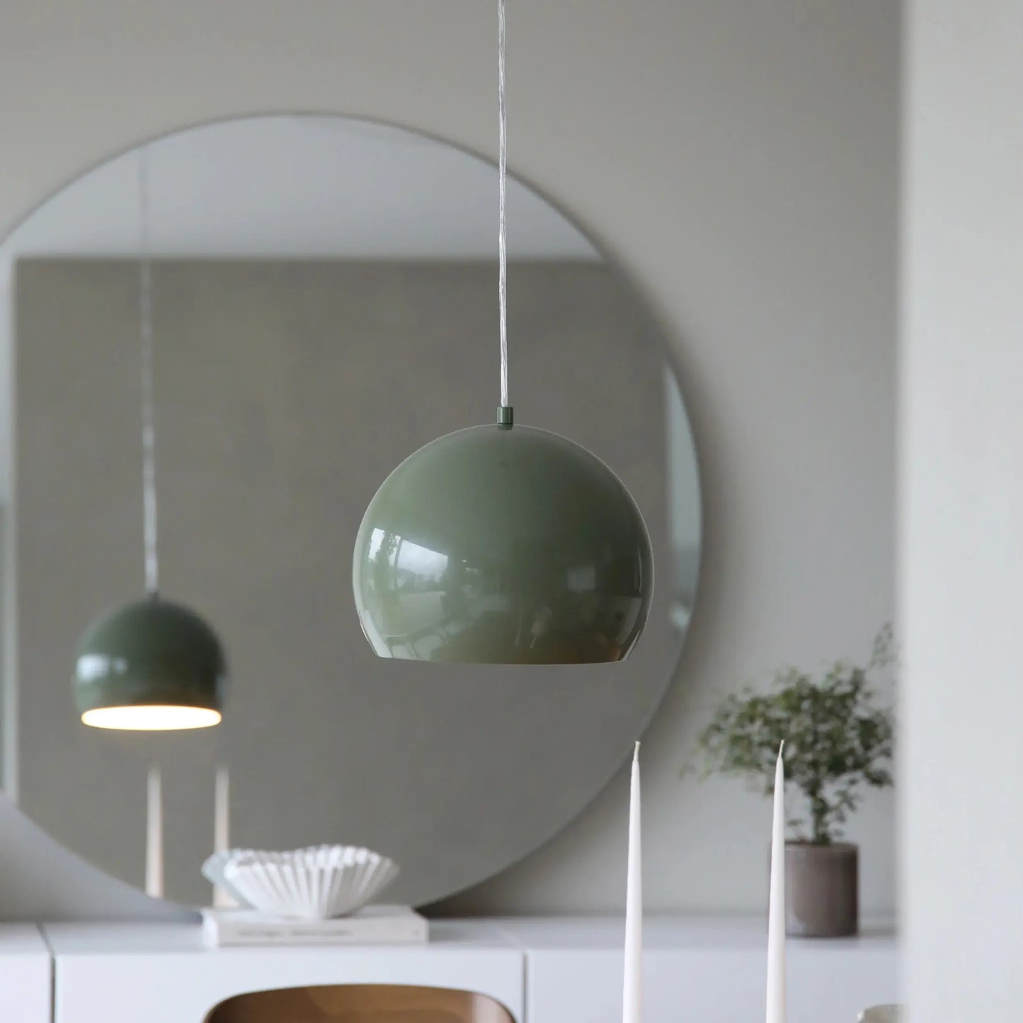 Markslöjd Pop Taklampa 28cm, Grön