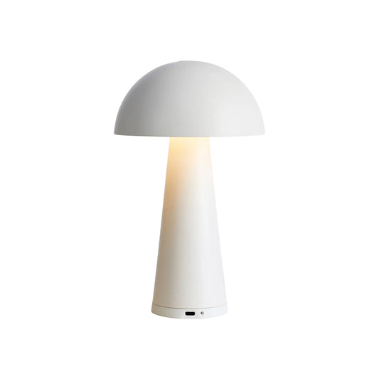Markslöjd Fungi Uppladdningsbar Bordlampa Matt Vit B/O