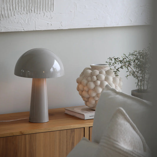 Markslöjd Mantar Bordslampa 1 l, Grå
