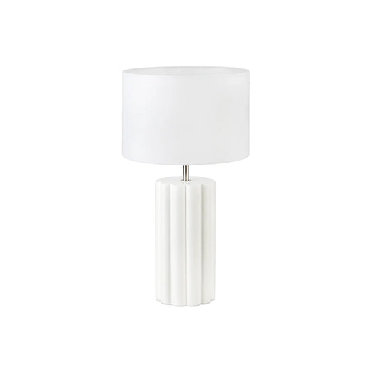 Markslöjd Column Bordslampa, Vit/Vit