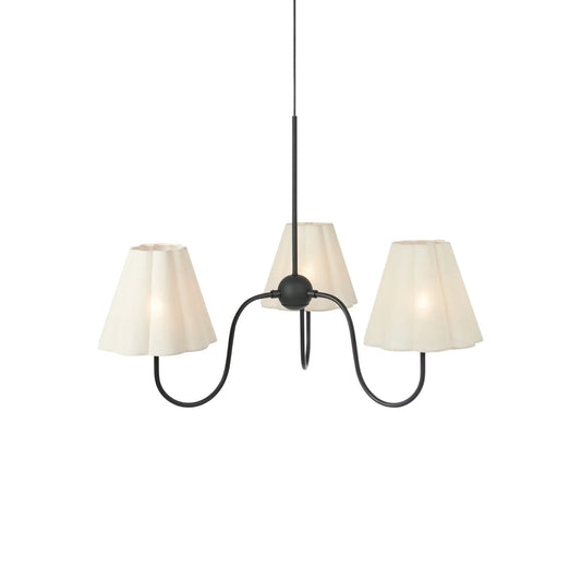 Markslöjd Veya Taklampa 3 l, Svart/Beige