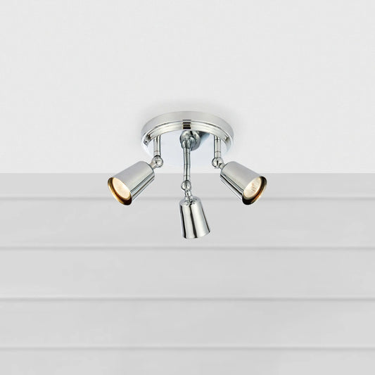 Markslöjd Tiny Taklampa 3 l, Krom