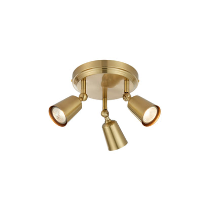 Markslöjd Tiny Taklampa 3 l, Mässing