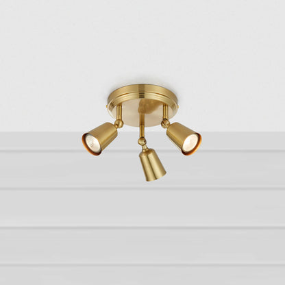 Markslöjd Tiny Taklampa 3 l, Mässing