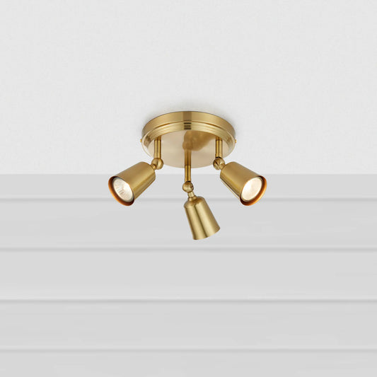 Markslöjd Tiny Taklampa 3 l, Mässing