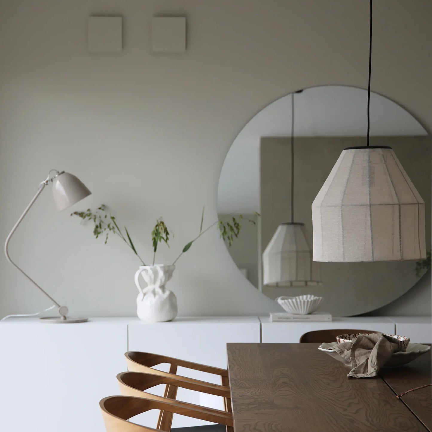 Markslöjd Aiko Taklampa 1 l, Beige/Svart