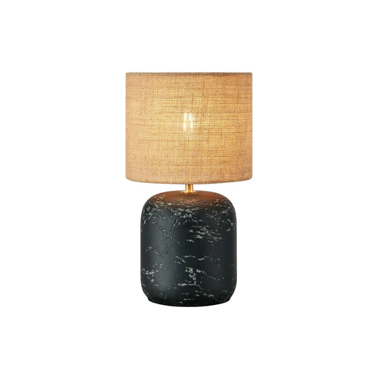 Markslöjd Montagna Bordslampa 32cm, Svart/Natur