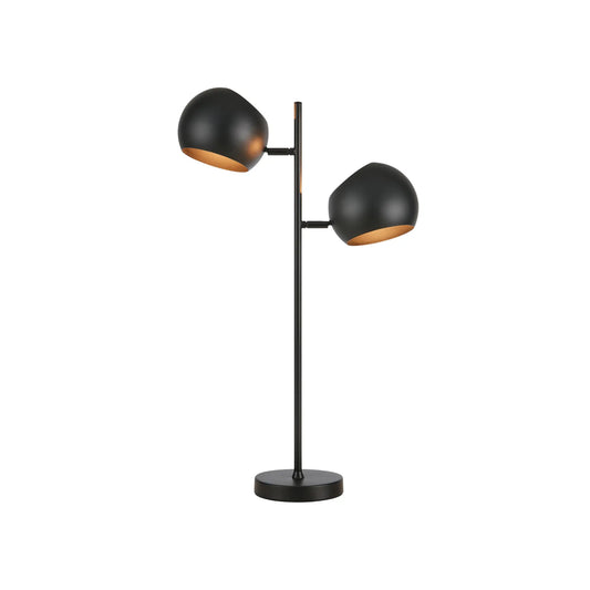 Markslöjd Edgar Bordslampa 2 l, Svart