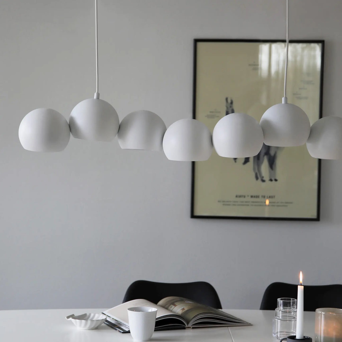 Markslöjd Cupolo Taklampa 7 l, Sandvit