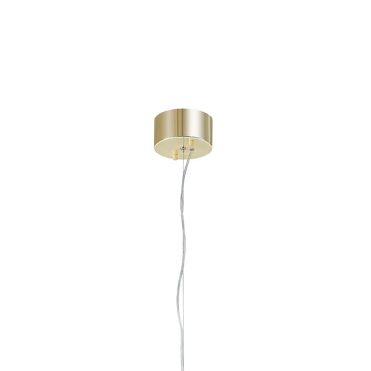 Markslöjd Bianco Taklampa 9 l, Guld/Vit