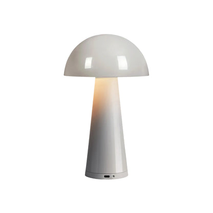 Markslöjd Fungi Uppladdningsbar Bordslampa, Greige B/O