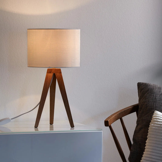 Markslöjd Kullen Bordslampa 22,5cm, Ek/Vit